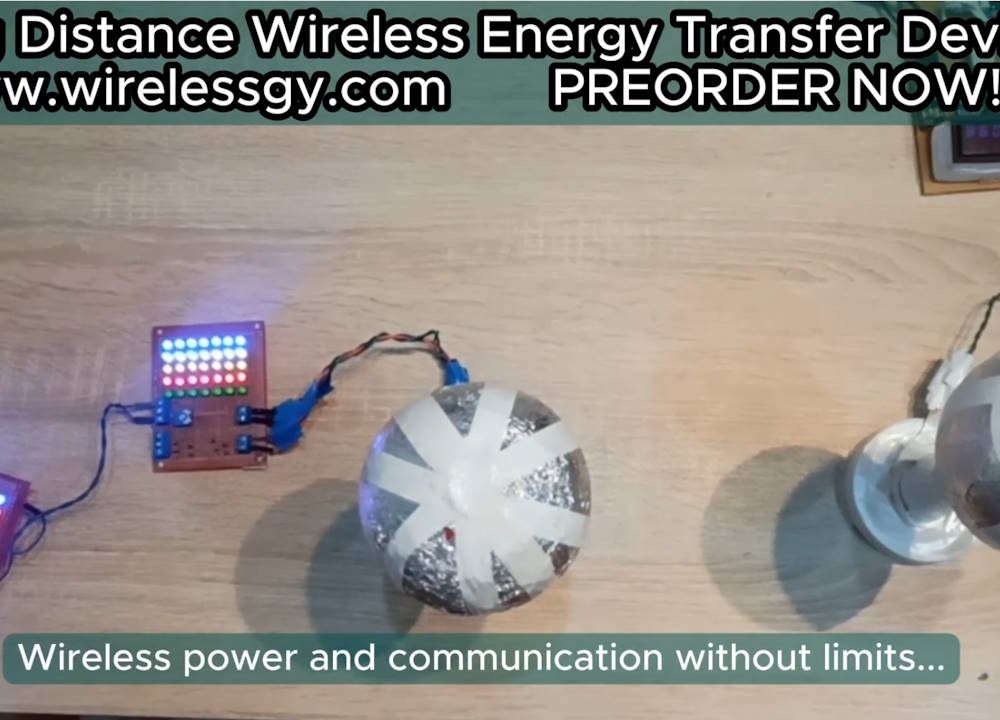 Wireless energy prototype